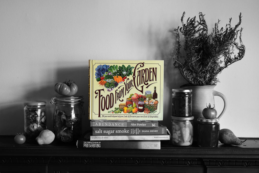 The books I use for preserving the seasons