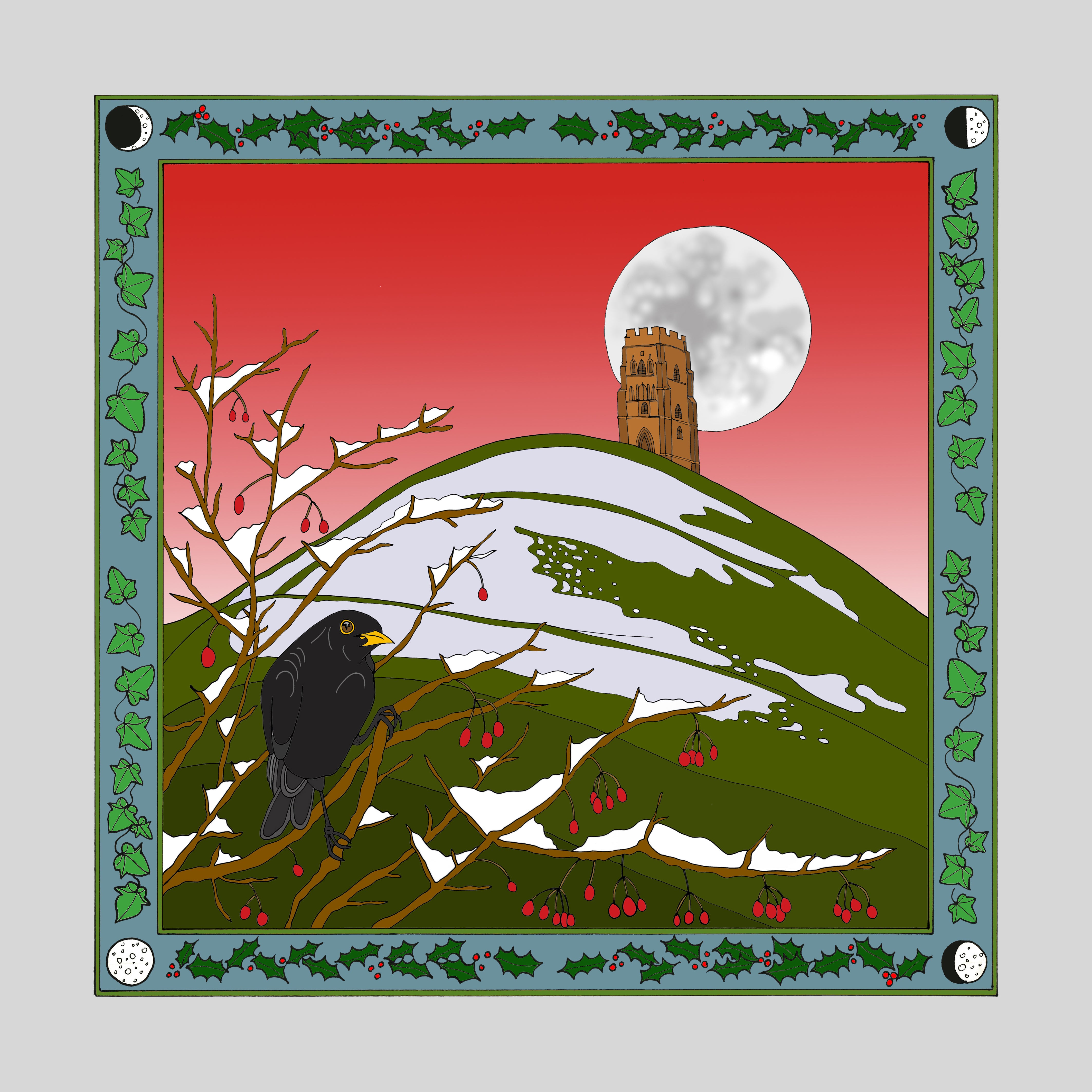 Glastonbury and the blackbird  