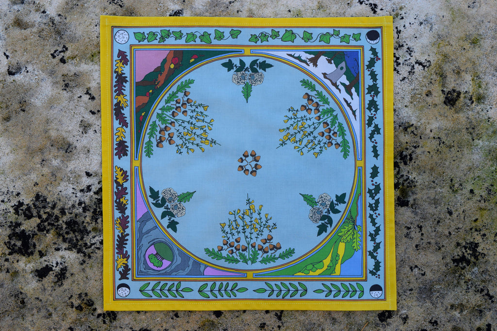 The Owl Service Organic Handkerchief