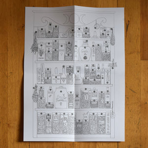 Witches Kitchen Organic Tea Towel