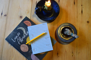 Lunar Intentions Notepad